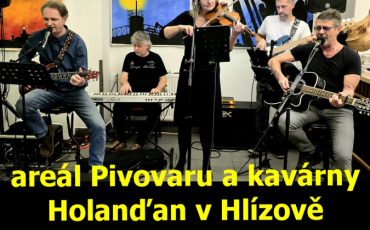 Hlízovský unikátní spolek Koncert folk-rockové kapely SKLenka