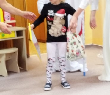 Mikuláš a čert ve školce
