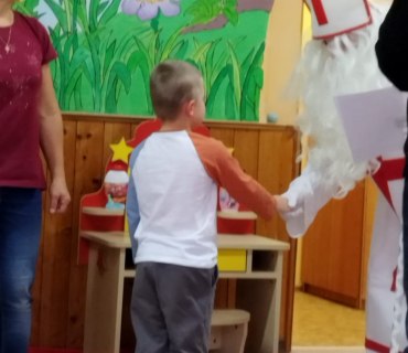 Mikuláš a čert ve školce