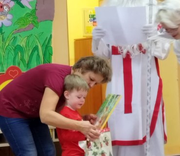 Mikuláš a čert ve školce