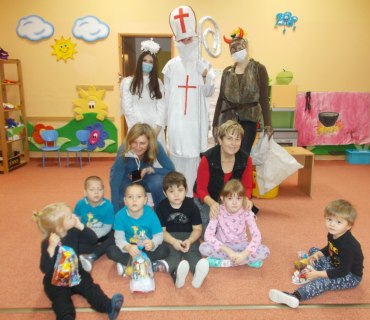 Mikuláš s čertem