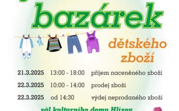 Jarní bazárek Jarní bazárek