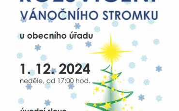 Rozsvícení vánočního stromečku Rozsvícení vánočního stromečku
