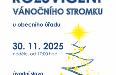 Rozsvícení vánočního stromku