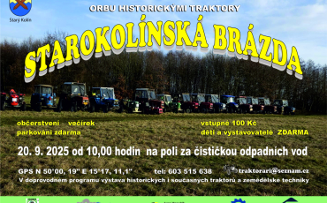 Starokolínská Brázda 2025 Starokolínská Brázda 2025